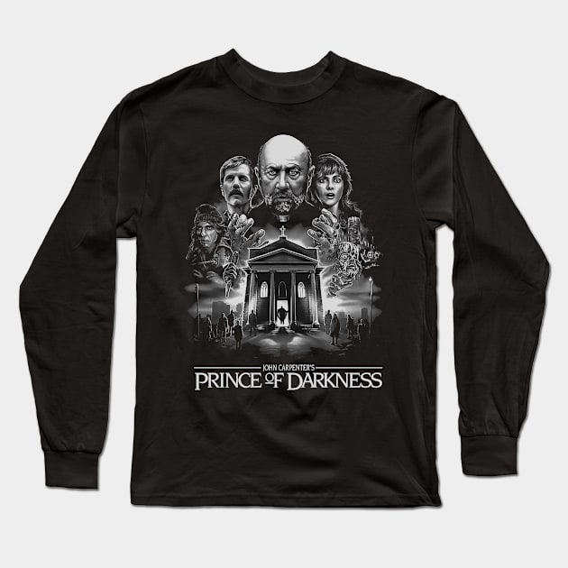 Prince of darkness Long Sleeve T-Shirt by CosmicAngerDesign